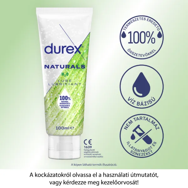Durex Naturals H2O síkosító 100 ml termékhez kapcsolódó kép
