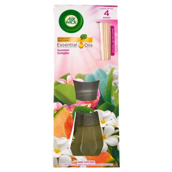 Air Wick Essential Oils Nyári Hangulat pálcikás légfrissítő 30 ml termékhez kapcsolódó kép