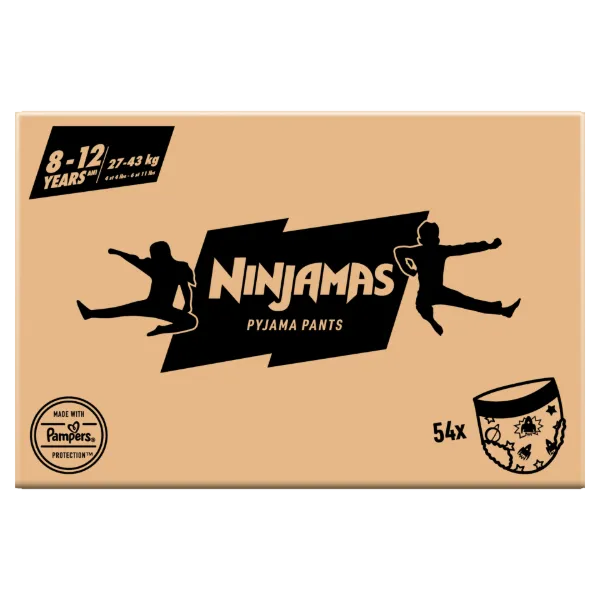 Ninjamas Pyjama Pants Űrhajós, 54 db Pyjama Bugyipelenka, 8 Éves Kor, 27kg-43kg termékhez kapcsolódó kép