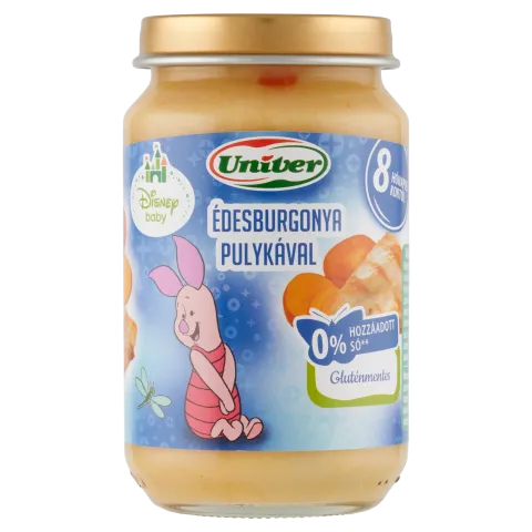 Univer Disney Baby édesburgonya pulykával bébiétel 8 hónapos kortól 163 g termékhez kapcsolódó kép