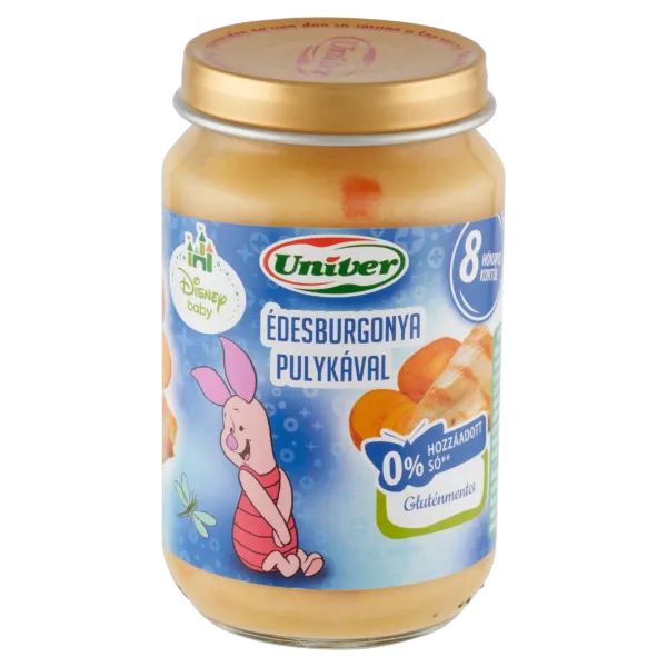 Univer Disney Baby édesburgonya pulykával bébiétel 8 hónapos kortól 163 g termékhez kapcsolódó kép