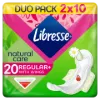 Libresse Regular+ Natural Care vékony szárnyas egészségügyi betét 20 db termékhez kapcsolódó kép