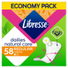 Libresse Dailies Natural Care Regular tisztasági betét aloe vera és kamilla kivonattal 58 db termékhez kapcsolódó kép