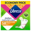 Libresse Dailies Natural Care Regular tisztasági betét aloe vera és kamilla kivonattal 58 db termékhez kapcsolódó kép