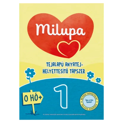 Milupa 1 tejalapú anyatej-helyettesítő tápszer 0 hó+ 600 g termékhez kapcsolódó kép