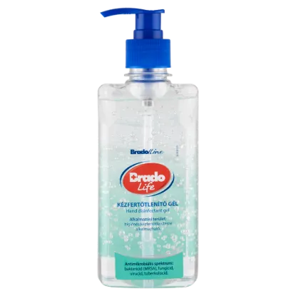 Brado Life kézfertőtlenítő gél 500 ml termékhez kapcsolódó kép