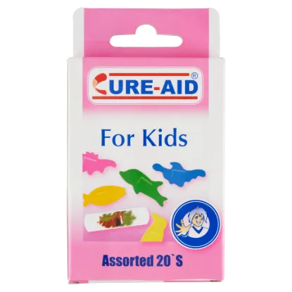 Cure-Aid vízálló ragtapasz gyermekek számára 20 db termékhez kapcsolódó kép