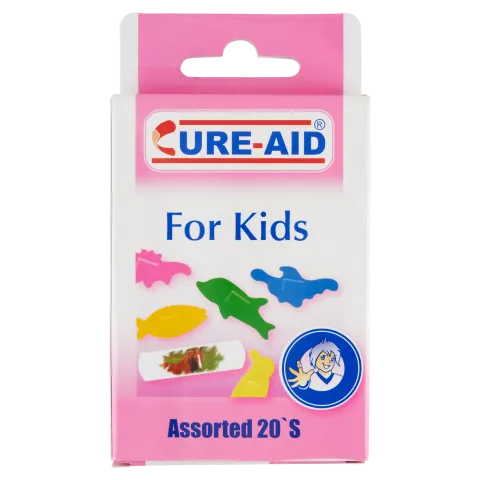 Cure-Aid vízálló ragtapasz gyermekek számára 20 db termékhez kapcsolódó kép
