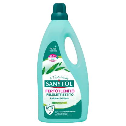 Sanytol fertőtlenítő felülettisztító eukaliptusz 1 l termékhez kapcsolódó kép