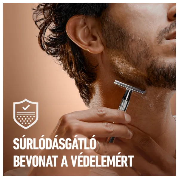 King C. Gillette Kétélű Férfi Biztonsági Borotva – 5 db Penge termékhez kapcsolódó kép