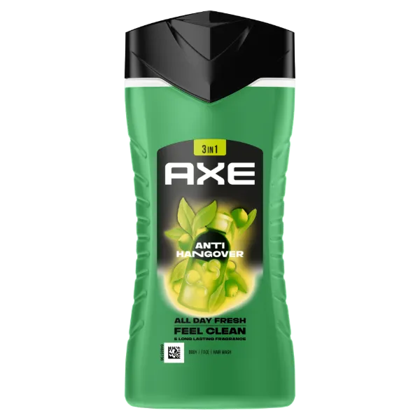 AXE Anti Hangover 3 in 1 tusfürdő testre, arcra, hajra 250 ml termékhez kapcsolódó kép
