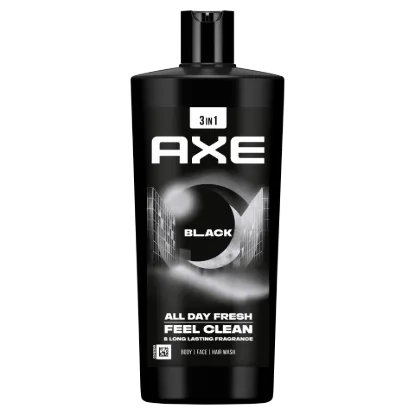 AXE Black 3 in 1 tusfürdő testre, arcra, hajra 700 ml termékhez kapcsolódó kép