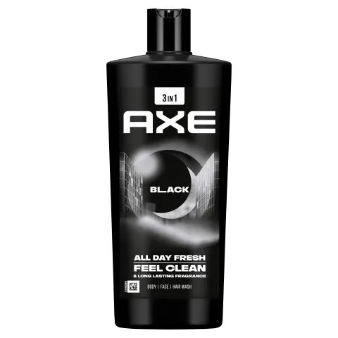 AXE Black 3 in 1 tusfürdő testre, arcra, hajra 700 ml termékhez kapcsolódó kép