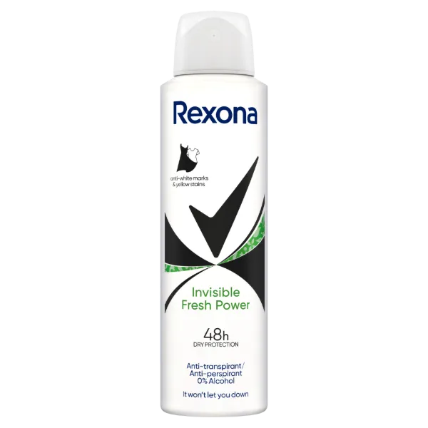 Rexona Invisible Fresh Power izzadásgátló 150 ml termékhez kapcsolódó kép