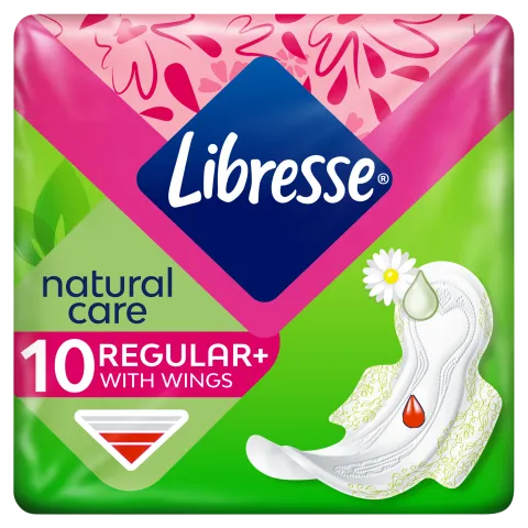 Libresse egészségügyi betét nature care ulta normal 10 db termékhez kapcsolódó kép