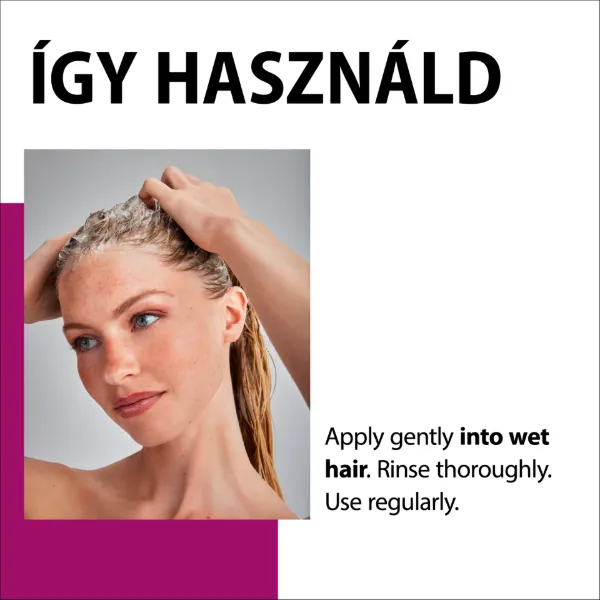 Schwarzkopf Gliss Full Hair Wonder sampon koffeinnel + peptidekkel 250 ml termékhez kapcsolódó kép