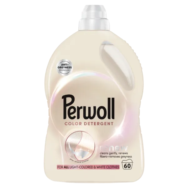 Perwoll Renew Color finommosószer minden világos és fehér színű ruhához 60 mosás 3 l termékhez kapcsolódó kép