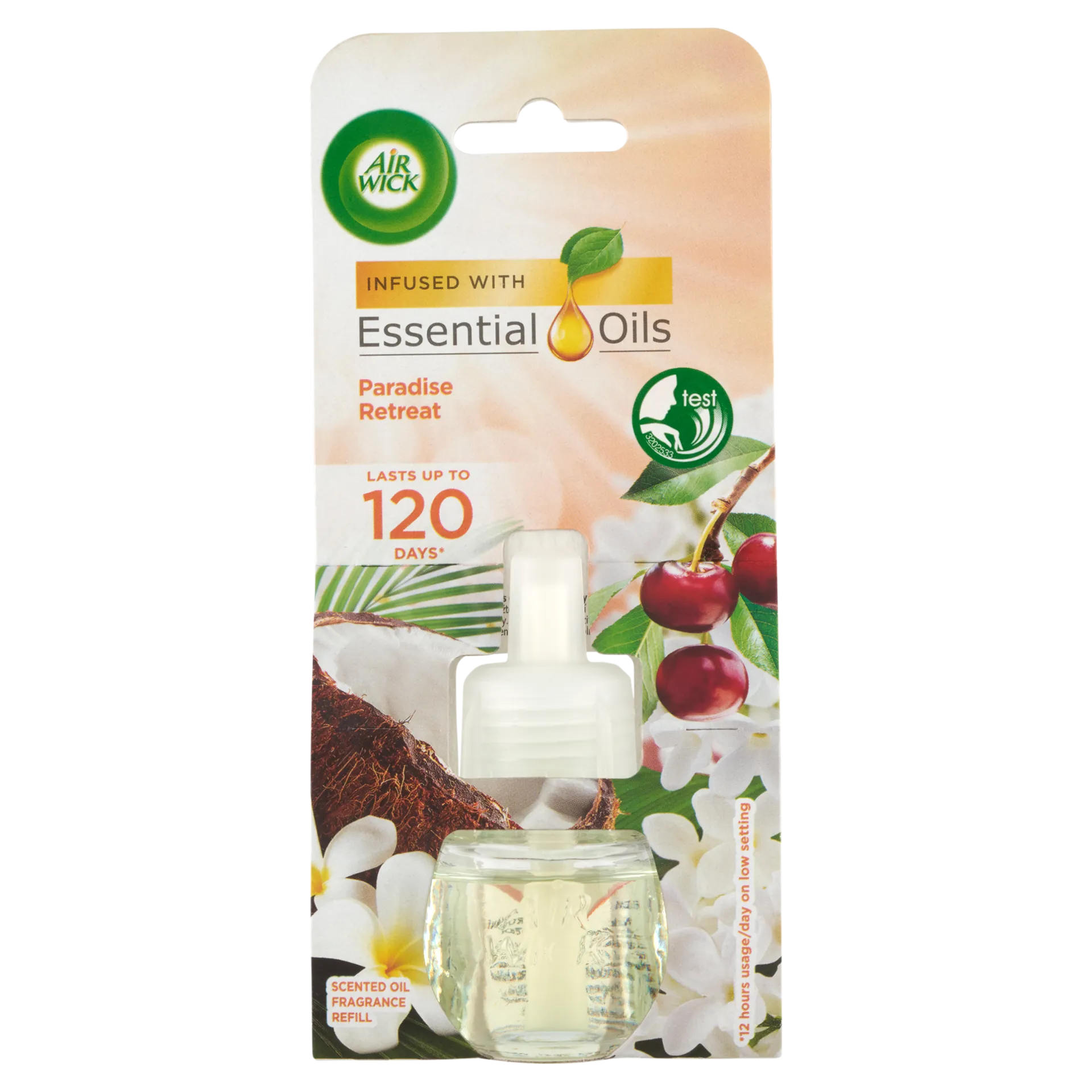Air Wick Essential Oils Nyugalom Szigete elektromos utántöltő légfrissítő készülékhez 19 ml
