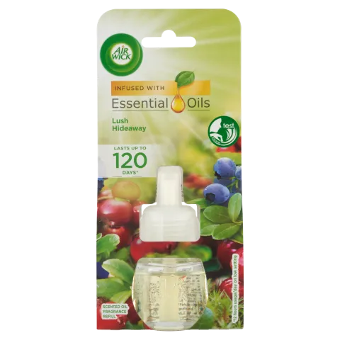 Air Wick Essential Oils Buja Rejtek elektromos utántöltő légfrissítő készülékhez 19 ml termékhez kapcsolódó kép