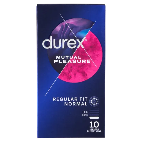 Durex Mutual Pleasure óvszer 10 db termékhez kapcsolódó kép