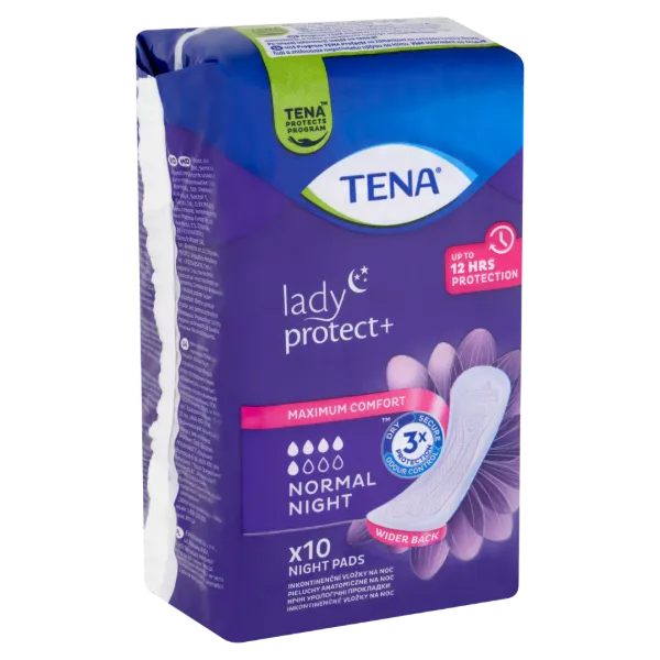Tena Lady Normal éjszakai inkontinencia betét 10 db termékhez kapcsolódó kép