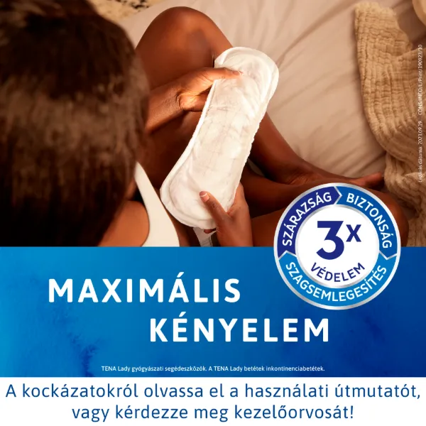 Tena Lady Normal éjszakai inkontinencia betét 10 db termékhez kapcsolódó kép