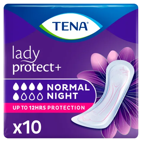 Tena Lady Normal éjszakai inkontinencia betét 10 db termékhez kapcsolódó kép
