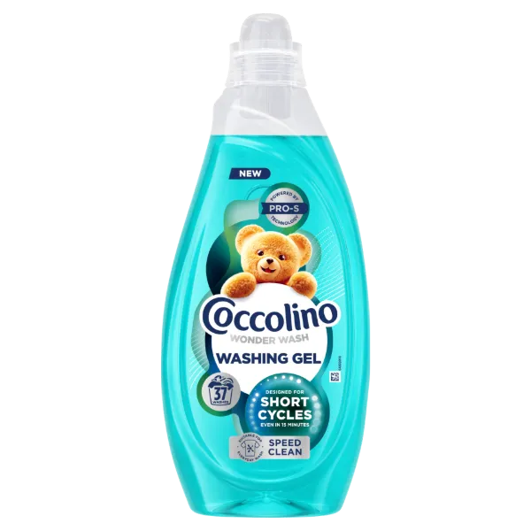 Coccolino Wonder Wash Speed Clean folyékony mosószer 37 mosás 1480 ml  termékhez kapcsolódó kép