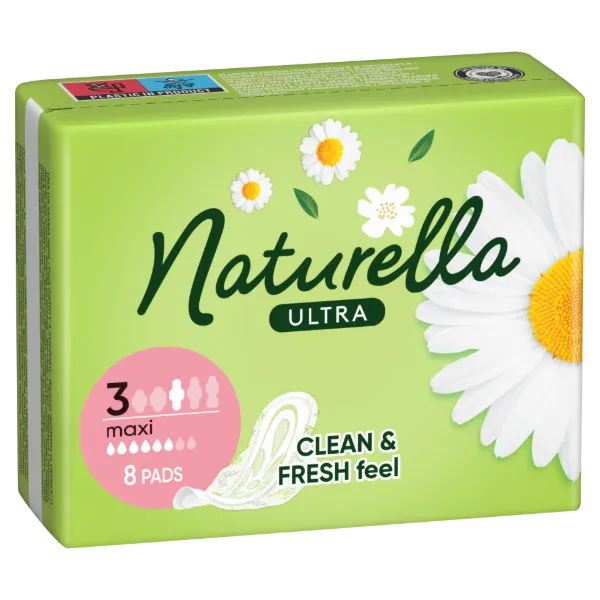 Naturella egészségyügyi betét Ultra Maxi 8 termékhez kapcsolódó kép