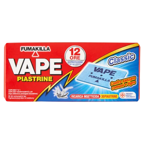 Vape Classic Mat szúnyogirtó lap elektromos párologtató készülékhez 30 db termékhez kapcsolódó kép