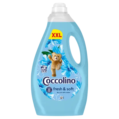 Coccolino Fresh & Soft Blue Splash öblítőkoncentrátum 120 mosás 3000 ml termékhez kapcsolódó kép