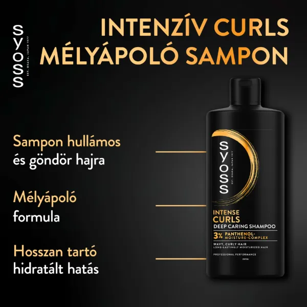 Syoss Intenzív Curl mélyápoló sampon 440 ml termékhez kapcsolódó kép