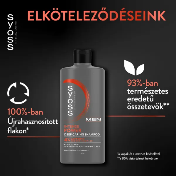 Syoss Men Intenzív Power mélyápoló sampon 440 ml termékhez kapcsolódó kép