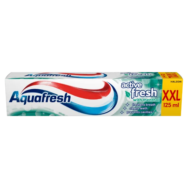 Aquafresh Active Fresh fluoridos fogkrém 125 ml  termékhez kapcsolódó kép