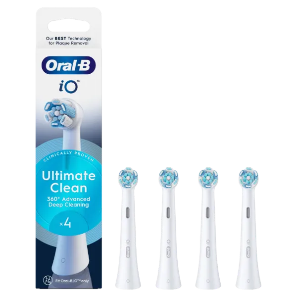 Oral-B iO Series Ultimate Clean, Eredeti Fogkefefej, CrissCross Sörték, 4 termékhez kapcsolódó kép