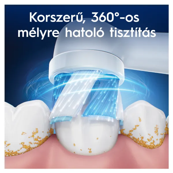 Oral-B iO Series Ultimate Clean, Eredeti Fogkefefej, CrissCross Sörték, 4 termékhez kapcsolódó kép
