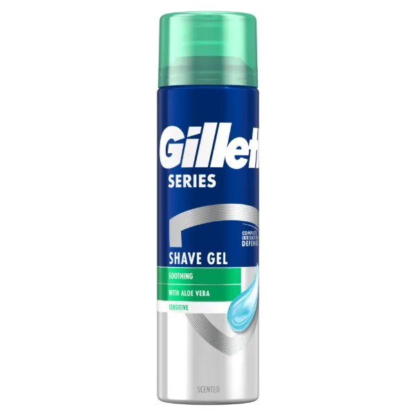 Gillette Series Nyugtató Hatású Borotvazselé Aloe Verával, 200ml termékhez kapcsolódó kép