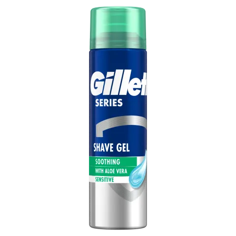 Gillette Series Nyugtató Hatású Borotvazselé Aloe Verával, 200ml termékhez kapcsolódó kép