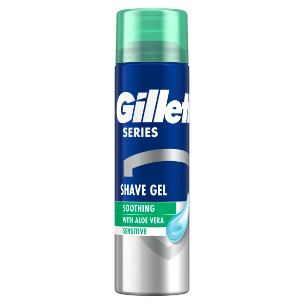 Gillette Series Nyugtató Hatású Borotvazselé Aloe Verával, 200ml termékhez kapcsolódó kép
