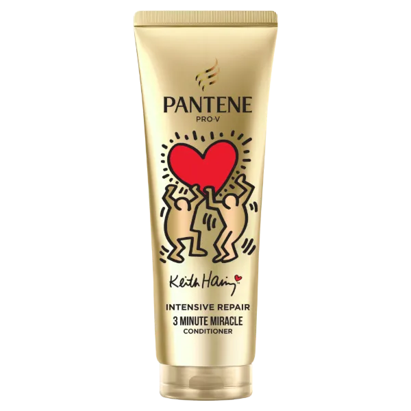 Pantene x Keith Haring különleges művészkiadás balzsam 220ml. Száraz, károsodott hajra termékhez kapcsolódó kép