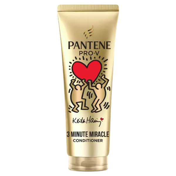 Pantene x Keith Haring különleges művészkiadás balzsam 220ml. Száraz, károsodott hajra termékhez kapcsolódó kép