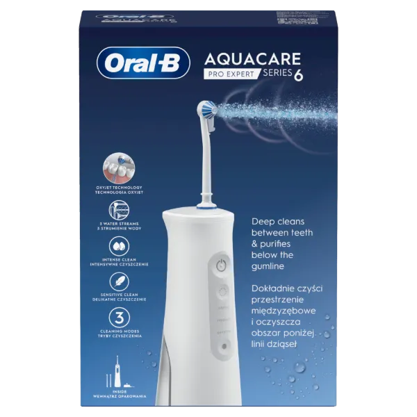 Oral-B AquaCare Pro Expert Series 6 Szájzuhany termékhez kapcsolódó kép