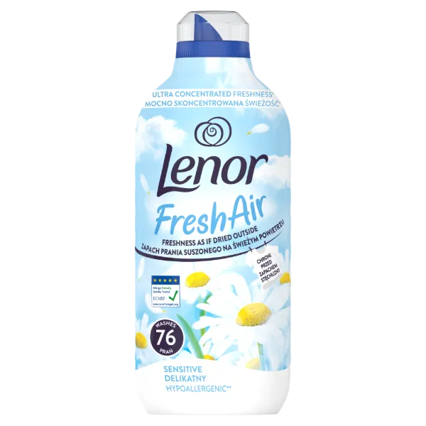 Lenor Fresh Air Öblítő 76 Mosáshoz, Sensitive termékhez kapcsolódó kép