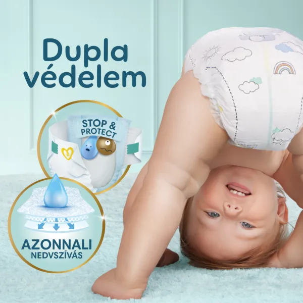 Pampers Premium Care, Méret: 2, 68 Pelenka, 4kg-8kg termékhez kapcsolódó kép
