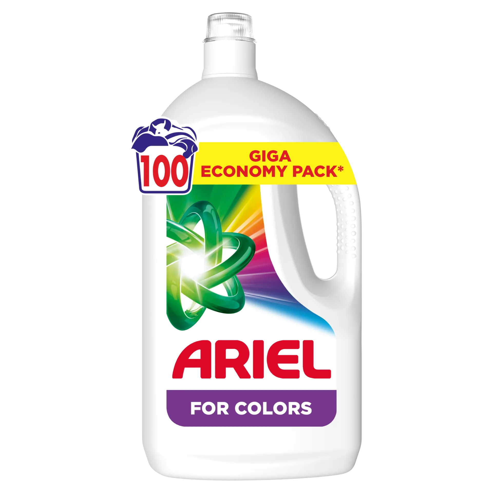 Ariel Folyékony Mosószer Színes Ruhákhoz, 4.5 l, 100 Mosáshoz