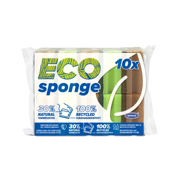 Bonus Eco Formázott mosogatószivacs 10x termékhez kapcsolódó kép