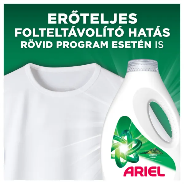 Ariel Mountain Spring Universal Folyékony Mosószer, 1.8 l, 40 Mosáshoz termékhez kapcsolódó kép