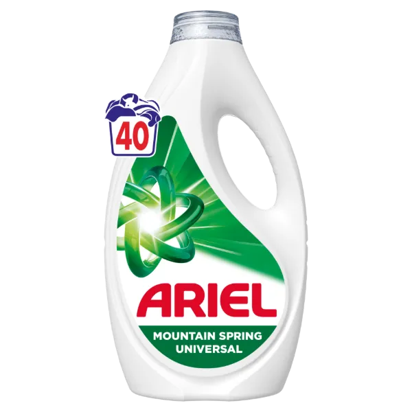 Ariel Mountain Spring Universal Folyékony Mosószer, 1.8 l, 40 Mosáshoz termékhez kapcsolódó kép