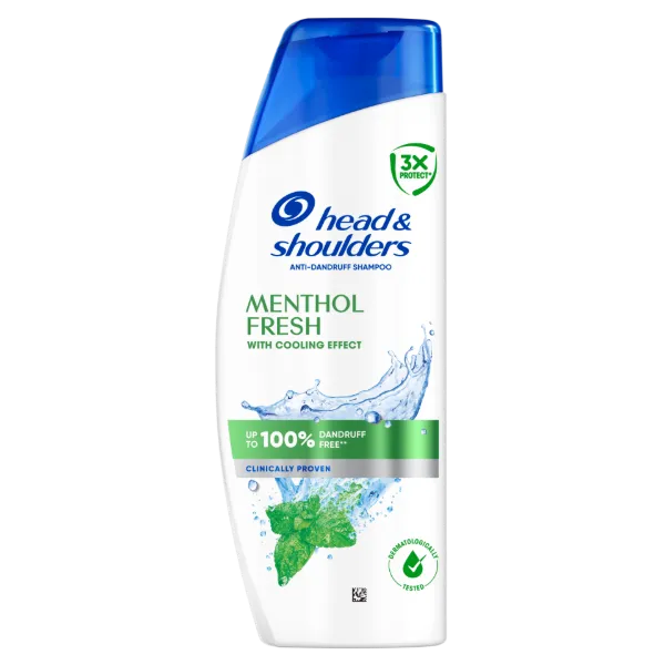 Head & Shoulders Menthol Fresh Korpásodás Elleni Sampon, 250ml termékhez kapcsolódó kép