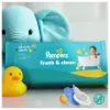 Pampers Fresh Clean Baby Nedves Törlőkendő, 15 Csomag x 80 Törlőkendő  db Baba Nedves Törlőkendő termékhez kapcsolódó kép